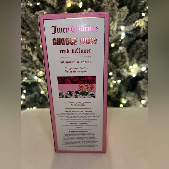 Juicy Couture “Choose Juicy” Reed Diffuser | 4 oz | NEW - Picture 2 of 5